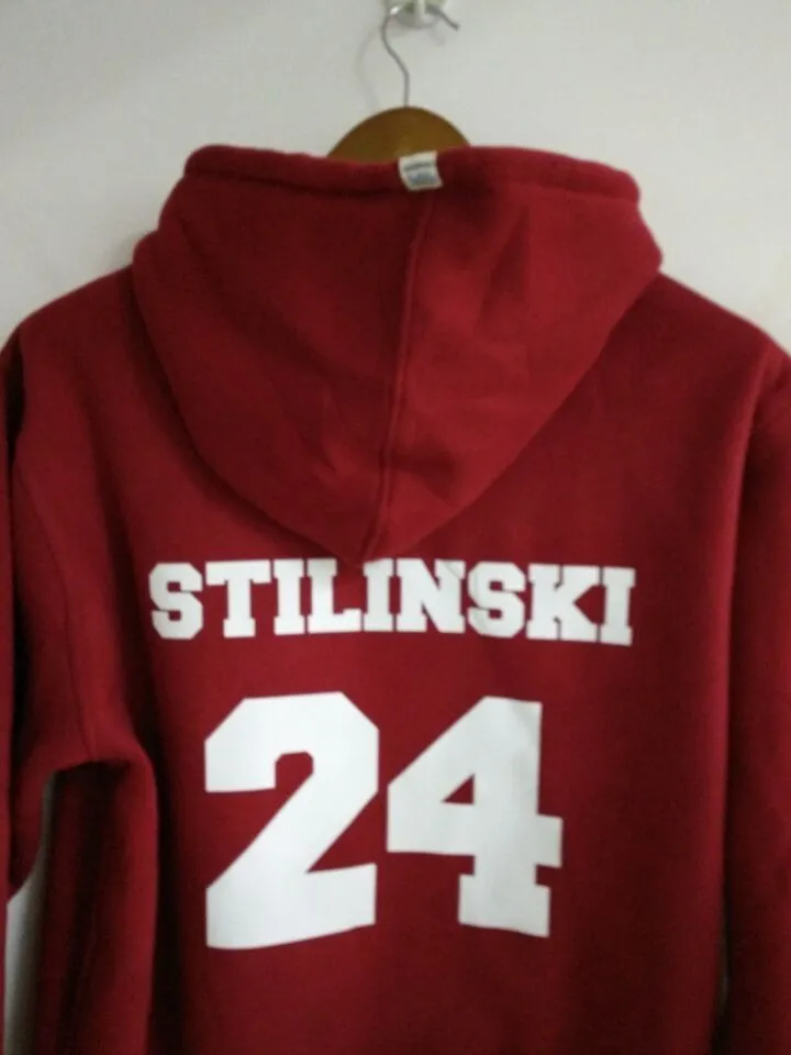 Лакросс beacon Hills логотип Волк Для мужчин с капюшоном Толстовка добавить stiles stilinski Толстовка для подростков Для мужчин пуловер передней и задней печати