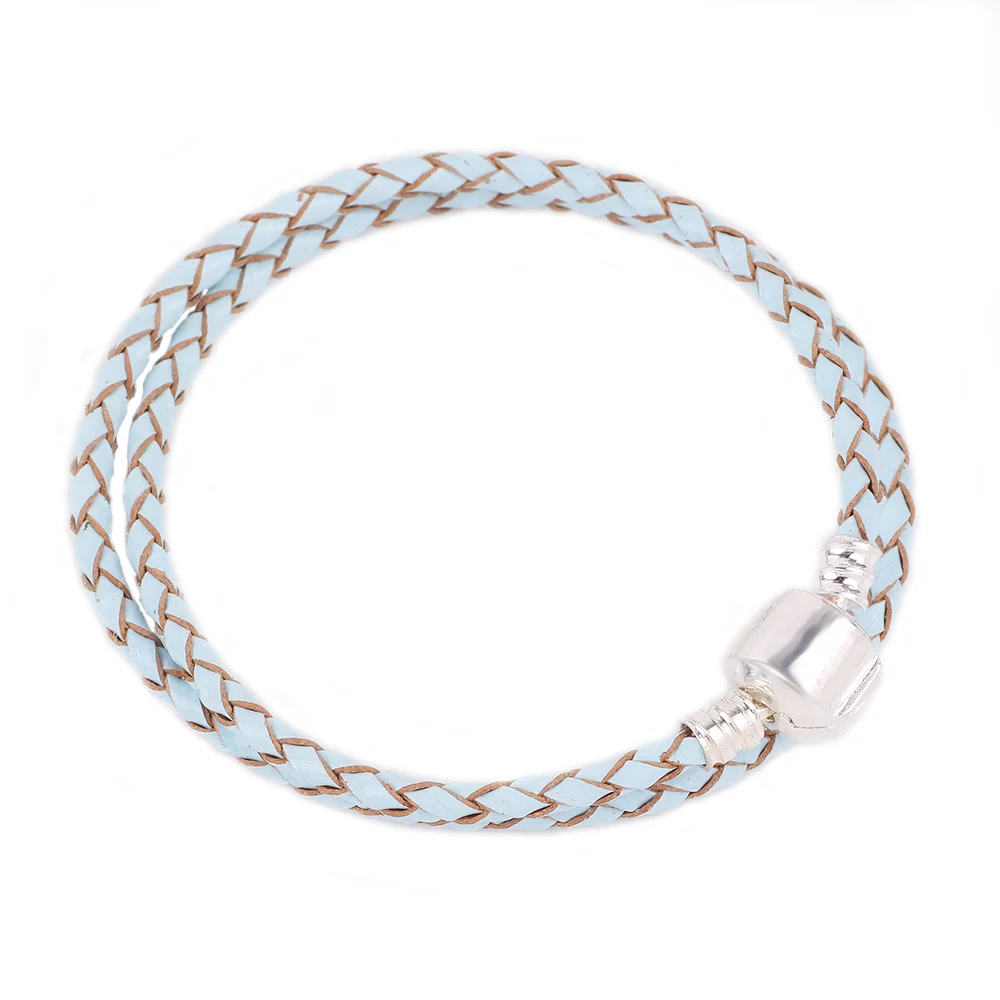 

dodocharms Fashion HOT Leather Original For Women Bracelets & Bangles For Men 15 Color Braided Rope Fashion Man Jewelry