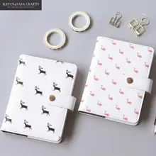 Фламинго Тетрадь Роскошные Качество PU планировщик Sketchbook дневник, записную книжку Kawaii журнал канцелярские школы Инструменты принадлежности исследование