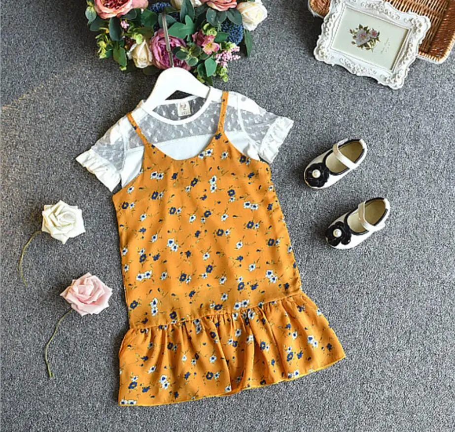 أزياء الصيف نمط الفتيات اللباس الطفل الفتيات عارضة فساتين الأطفال الملابس Vestidos الطفلية طفل فتاة 2 قطعة HW2214 أزياء الصيف نمط الفتيات اللباس الطفل الفتيات عارضة فساتين الأطفال الملابس Vestidos الطفلية طفل فتاة 2 قطعة HW2214