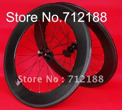 CW08-полный карбоновый дорожный велосипед 700C clincher wheelset 88 мм-клинчер обод+ спицы+ ступица+ QR шампуры