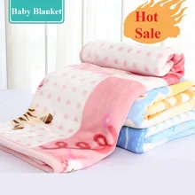 Зимнее, уютное, теплое, Фланелевое детское одеяло s, для новорожденного, для детей, для дивана, для сна, покрывало, мультяшное, детское постельное белье, Стёганое, утолщенное, Двухслойное одеяло