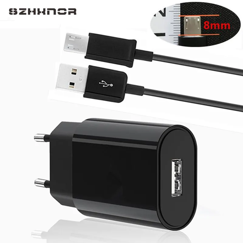 8 мм Длинный разъем Micro USB для быстрой зарядки мобильный телефон зарядное