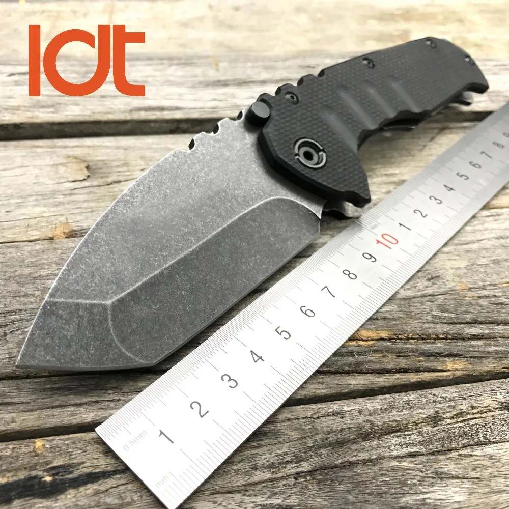 

LDT Praetorian TG01 Folding Knife 8CR13MOV Blade G10 Steel Handle Tactical Knife Utility Camping Knives Survival EDC Tools OEM