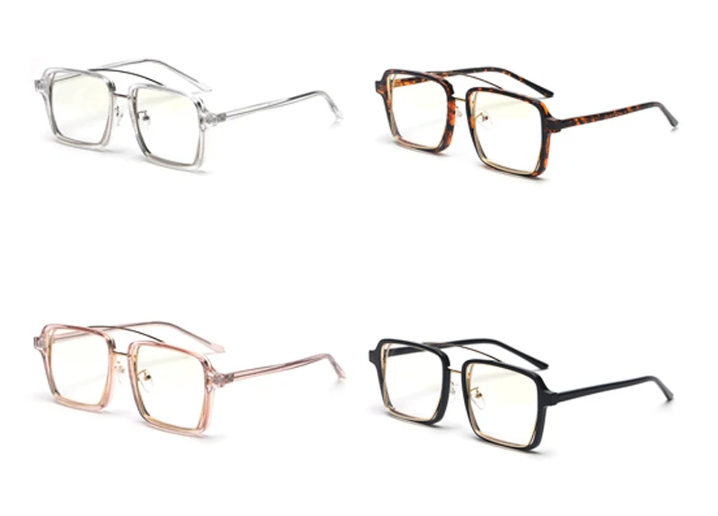 square frame glasses 8174 details (3)