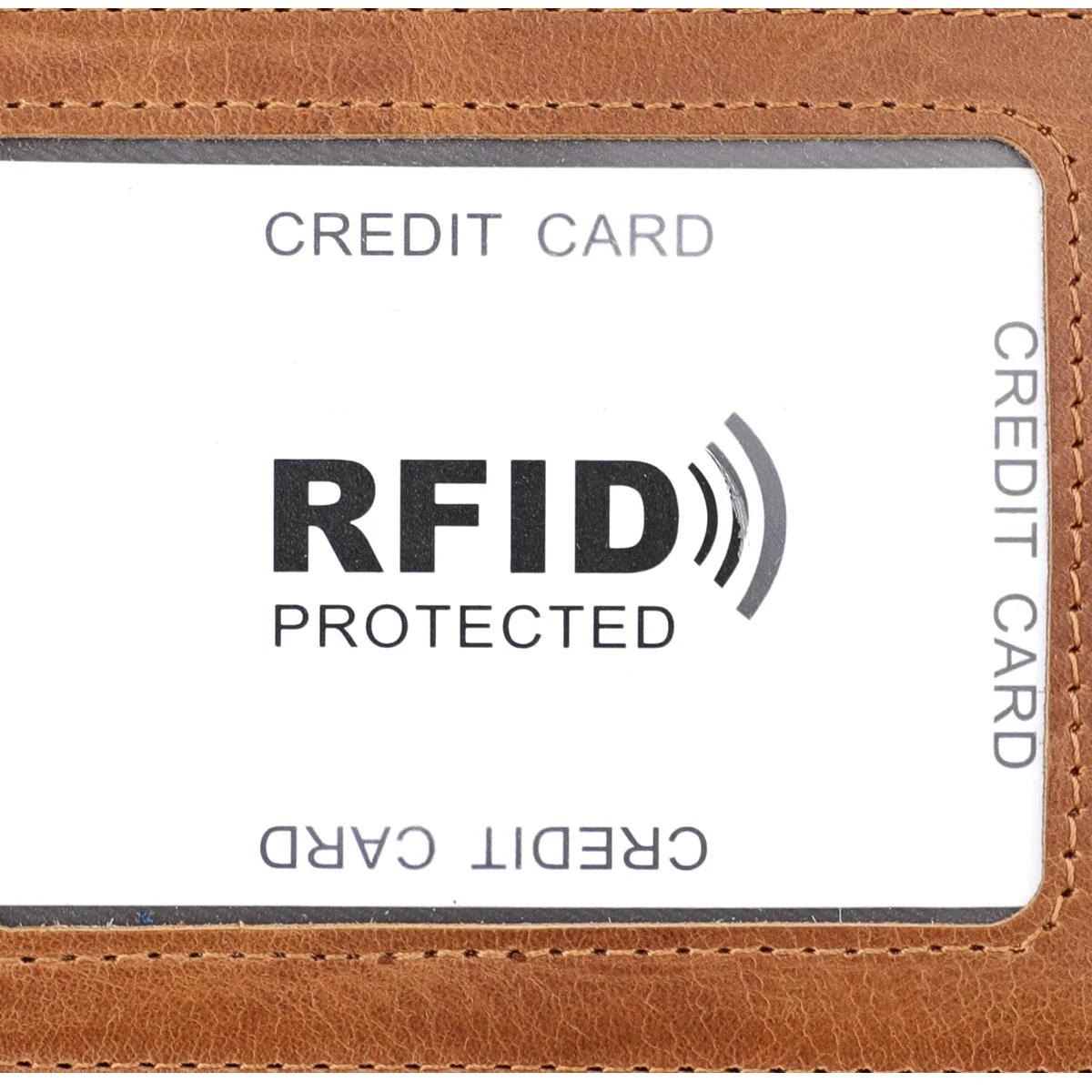 RFID из натуральной кожи металлический зажим для денег кошелек Для мужчин тонкий бумажник складной зажим для денег кредитной карты денежных