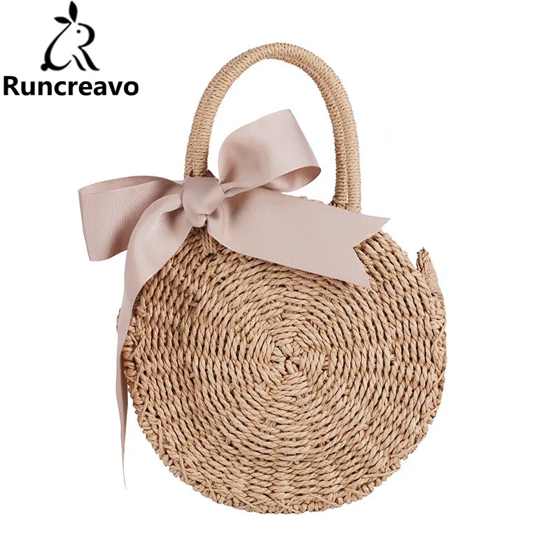 

Famous Brand Ladies Rattan Beach Bag Wicker Straw Bag Summer Crossbody Bags For Women 2018 Luxury Handbags Women Bags Designer