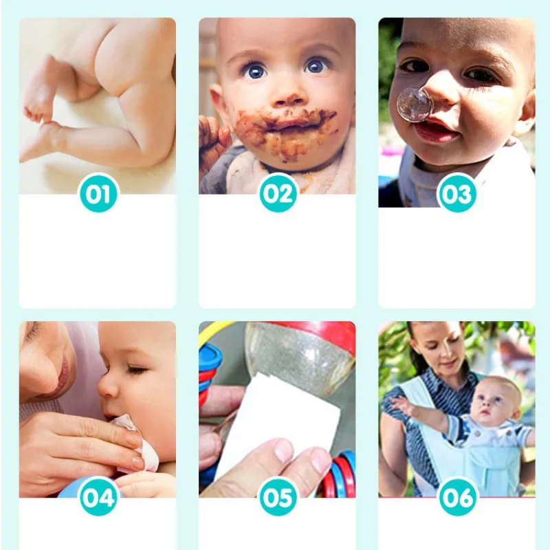 spesifikasi Tissue Basah Kotak Plastik Kasus Otomatis Nyata Tempat Tissue Tisu Bayi Tekan Desain Tissue Basah Pemegang Aksesoris 80 Lembar