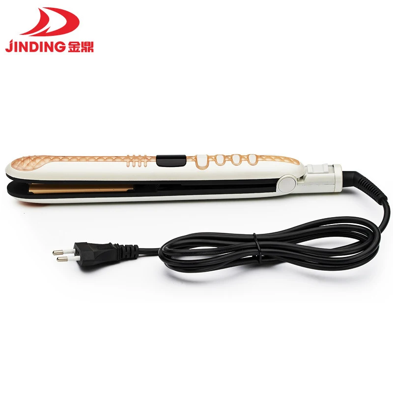 

2 In 1 Straightening & Curling Irons Hair Salon Personal Care Tool Multi-functional Heated Rollers Dry Hair Flat Iron