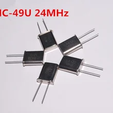 Быстрая 10 шт./лот качество Товары пассивные кристаллы два Средства ухода за кожей стоп кристаллы HC-49U 24 мГц