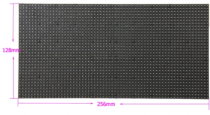 Блок питания TEEHO P4 RGB со светодиодной подсветкой 64x32 пикселей 1/16S 32 шт. модуль + 1