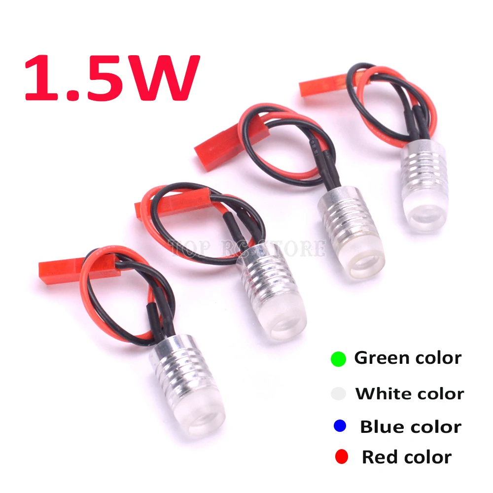 

4pcs RC Night Flying 1.5W Super Bright LED Lights for Quadcopter Multirotor QAV210 QAV250 ZMR250 F450