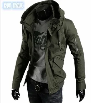 

2017 spring tide male jacket new men's leisure thin jacket jacket washed youth tide baseball service