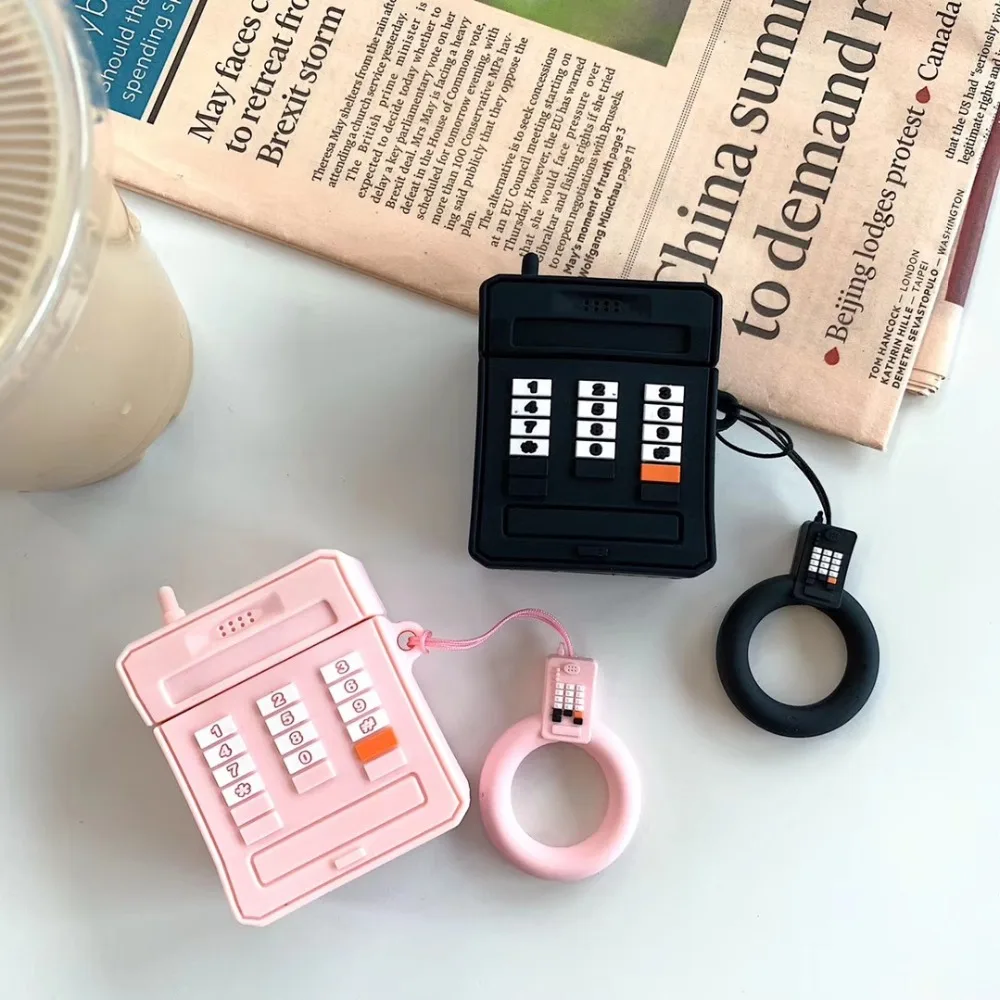 

For Apple Airpod cover case Cartoon Wireless Bluetooth Earphone Silicone Charging Headphones Cases Protective