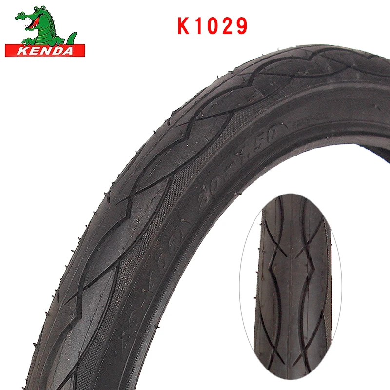 

KENDA City Bicycle tire K1029 Steel wire 14 20 26 inches 20*1.5 20*1-3/8 60TPI 1.25 1.75 Half bald headed bike tires parts