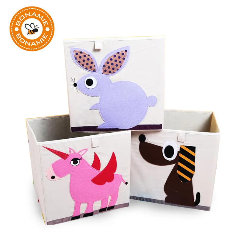 BONAMIE дорожная сумка 3D вышивать мультфильм животных раза коробка для хранения детей разное хранения детская игрушка Одежда Органайзер