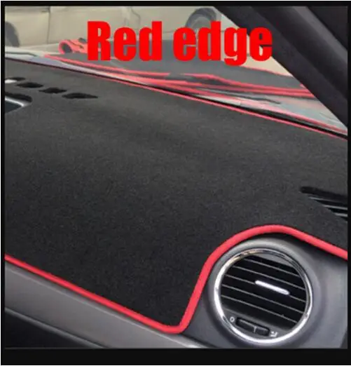 Чехлы для приборной панели автомобиля коврик для VOLVO S60L года левосторонний dashpad dash cover авто аксессуары для приборной панели - Название цвета: Красный