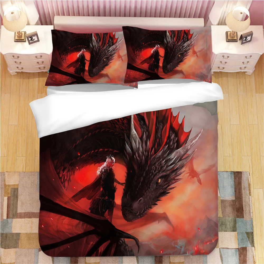 

Game of Thrones 3D bedding set Duvet Covers Pillowcases A Song of Ice and Fire comforter bedding sets bedclothes bed linen