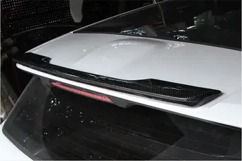 

Carbon Fiber CAR REAR WING TRUNK LIP Double Deck SPOILER FOR Land Rover Range Rover Evoque 2012 2013 2014 2015 BY EMS