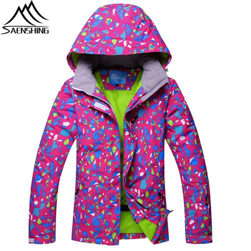 SAENSHING Brand Ski Jacket Women Super Warm Cheap Snowboard Jacket Women's Winter Sportswear