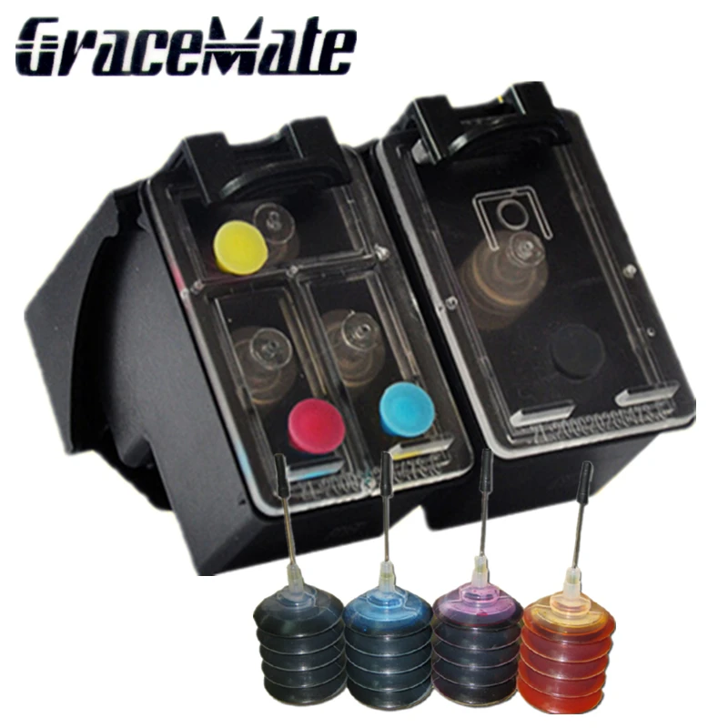 

[ New Product ] Refillable Ink Cartridge replacement For HP 122 CH563HE CH564HE
