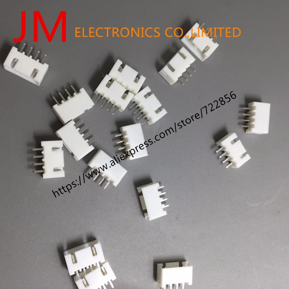 150Pcs 2.54Mm Pitch Male 4 Pins Rc Lipo Battery Balance Connector Jst