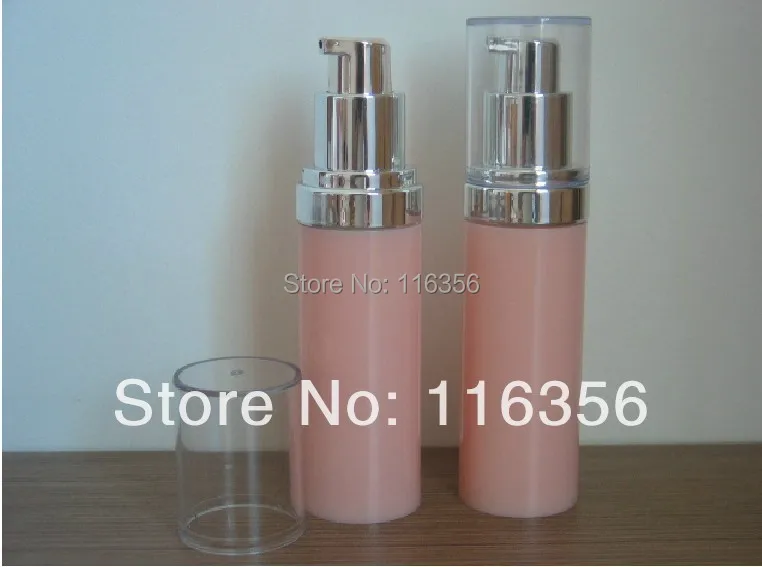 30ML PINK airless bottle or plastic lotion with pump | Красота и здоровье