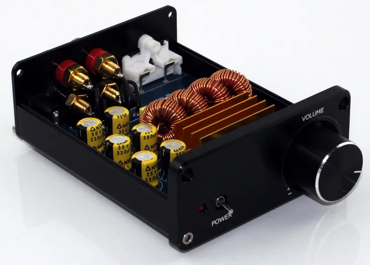 Законченный 2*50 Вт Mini TPA3116 2 0 Усилитель мощности класс D усилитель с усилителем и