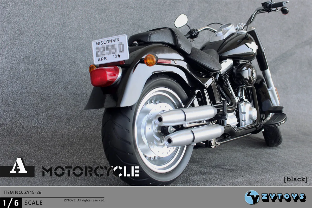 ZYTOYS 1/6 ZY15-26 сверхмощный мотоцикл для Терминатора T800 HT плотины Did фигурка
