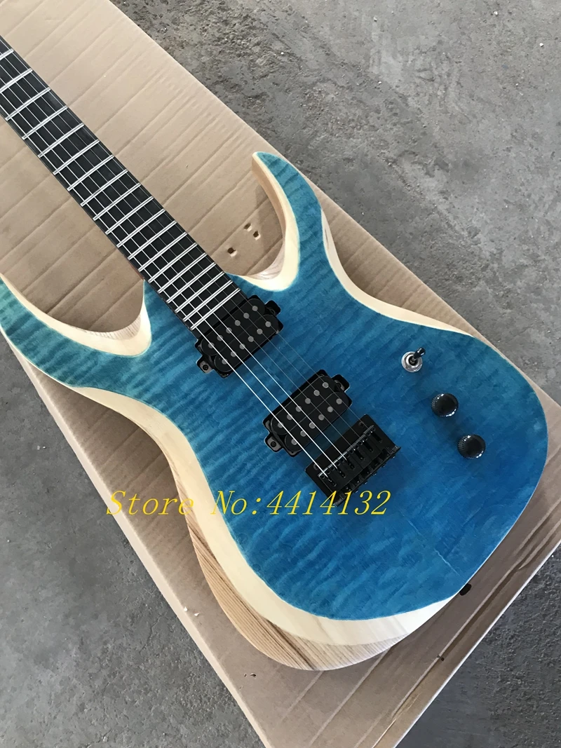Rosewood fingerboard 24 frets 6 strings electric guitar with blue wood body nitro matte and guitar can be made as your request Rosewood fingerboard 24 frets 6 strings electric guitar with blue wood body nitro matte and guitar can be made as your request