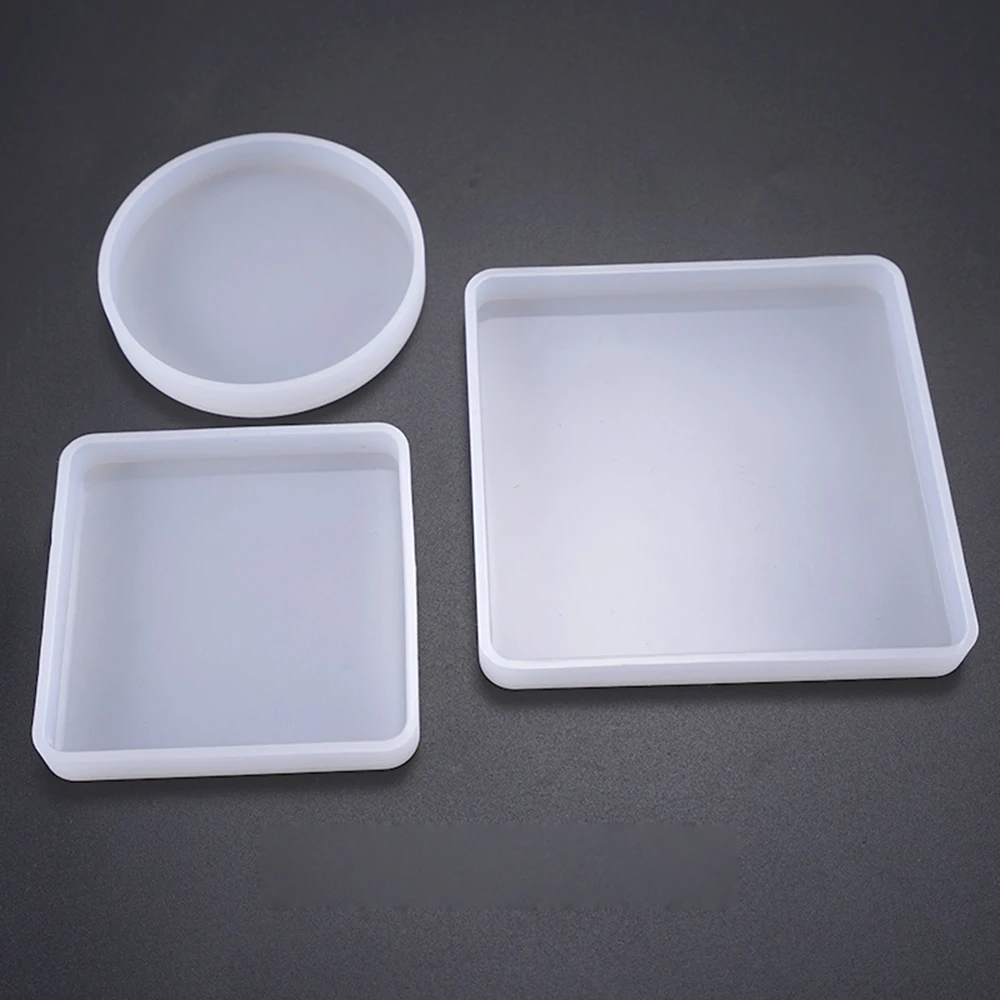 

Rectangle Round Square Oval Shaped Glue UV Epoxy Silicone Mold for Jewelry Resin Silicone Mould Handmade DIY Epoxy Resin Molds