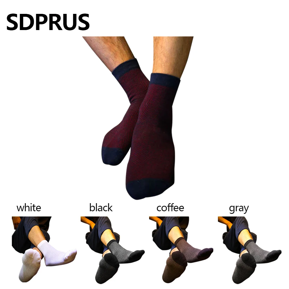 

2018 Men Socks Fashion Sport Casual Pure Cotton Socks Middle Style Classic Business Socks Keep Warm Breathable, absorb sweat