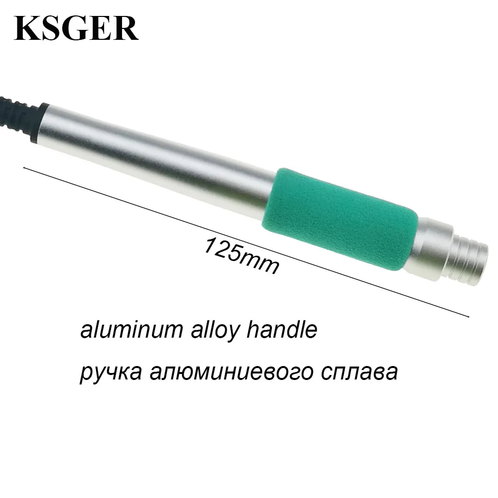 Электронные инструменты KSGER STM32 OLED паяльная станция T12 ручка из алюминиевого