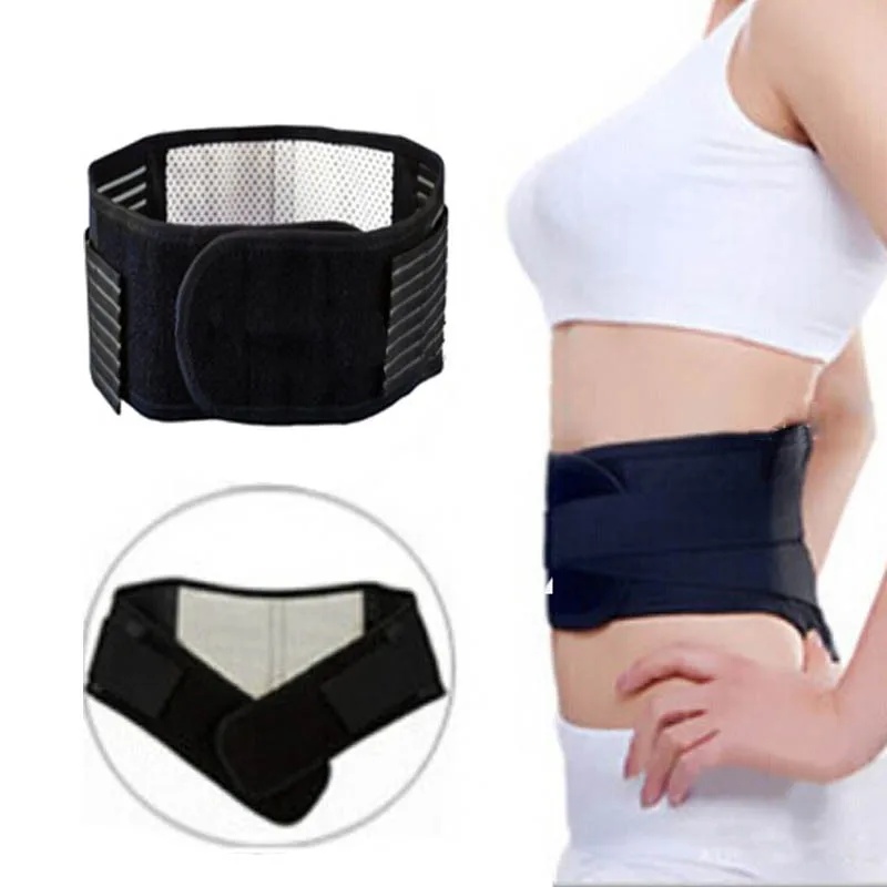 Tourmaline-Self-heating-Magnetic-Therapy-Waist-Support-Belt-Belt-Lumbar-Back-Waist-Support-Brace-Double-Banded