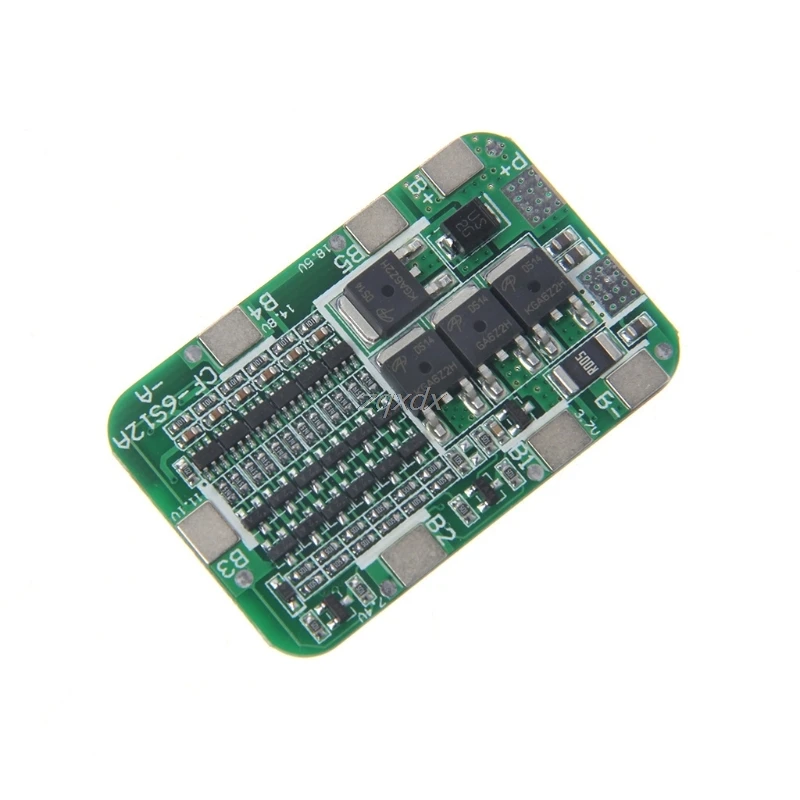 Плата защиты PCB BMS 6S 15A 24 В для 6 упаковок 18650 литий-ионный аккумулятор модуль ячейки