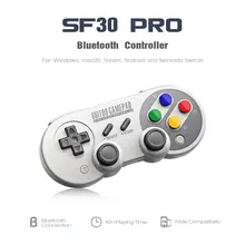 8Bitdo SF30 Pro/SF30/SN30/SN30 Pro геймпад джойстик для nintendo Switch Windows Android грохот вибрации движения