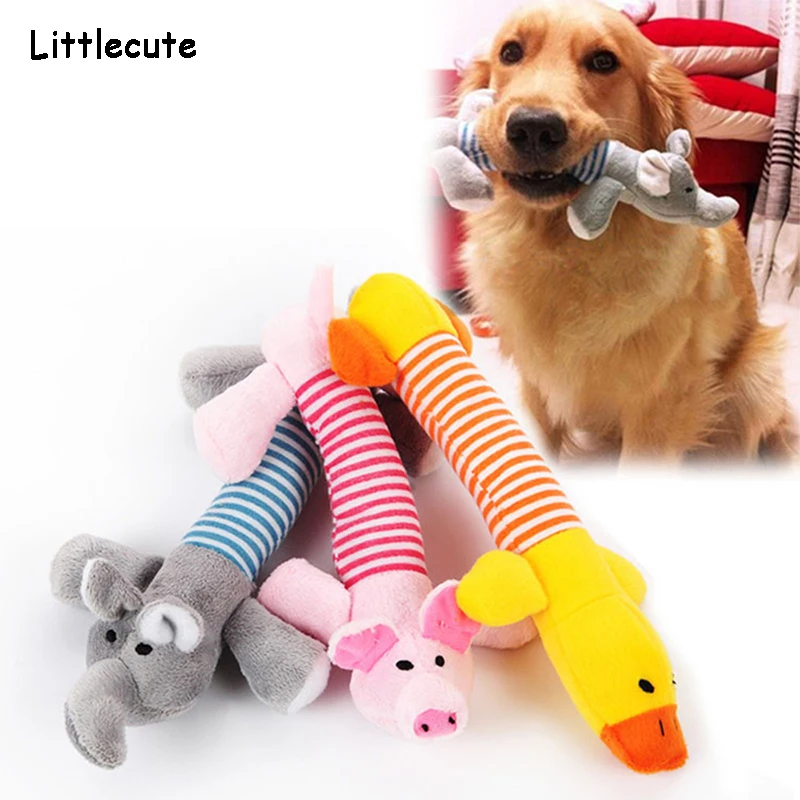 

Pet Dog Toys Puppy Chew Toy Plush Squeaker Squeaky Sound Cat Interactive Toy Training Interative Throw Animals Toys Dropshipping