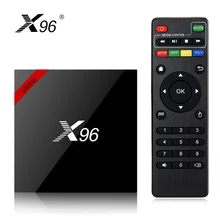 Hot! Original X96 Android 7.1 Smart TV BOX Quad core HD2.0 4K*2k Amlogic S905W with Bluetooth connection+IR Remote Control