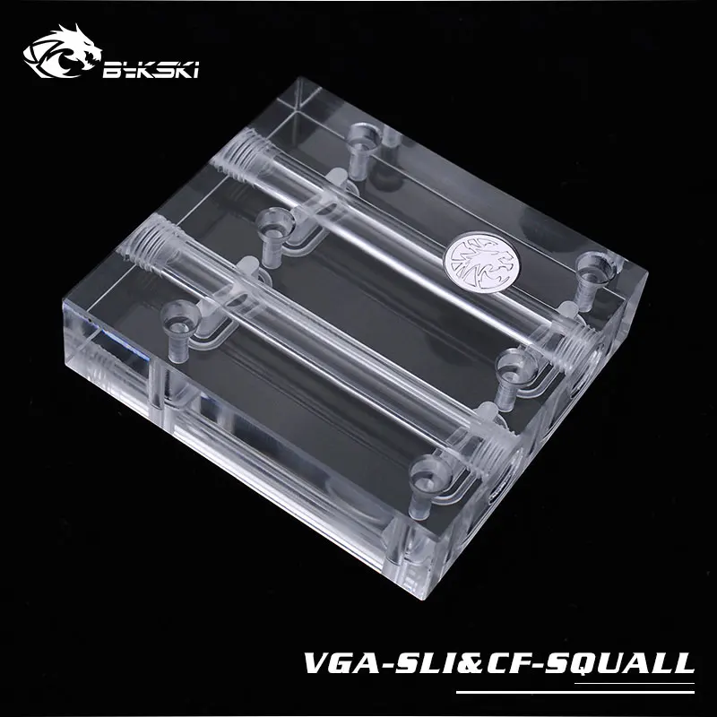 Bykski VGA-SLI& CF-SQUALL, SLI/CF мосты водоблок, для видеокарты Cross Fire, L4-2way/L4-3way/L6-2way/L8-2way/L4-4way - Цвет лезвия: L6-2way