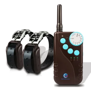 

PETINCNN 600M P681 Waterproof Rechargeable LCD Remote Pet Electric Shock Large Dog Training Trainer Collar For 1 or 2 or 3 Dogs