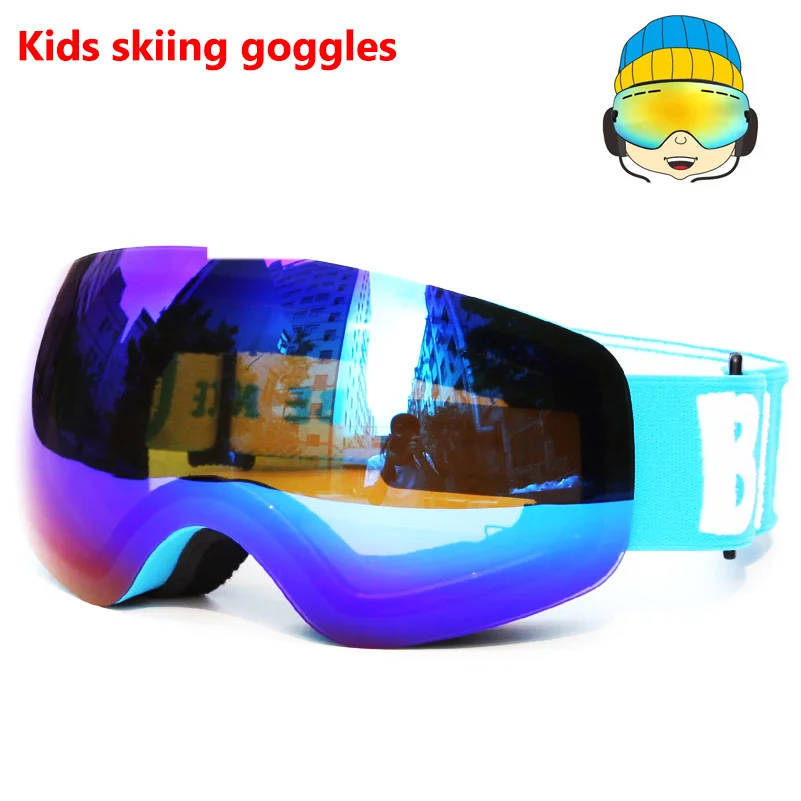 صبي الفتيات على الجليد نظارات 4-15 سنوات الاطفال مرآة تزلج نظارات نظارات مزدوجة عدسة UV400 مكافحة الضباب الأطفال أقنعة التزلج نظارات صبي الفتيات على الجليد نظارات 4-15 سنوات الاطفال مرآة تزلج نظارات نظارات مزدوجة عدسة UV400 مكافحة الضباب الأطفال أقنعة التزلج نظارات