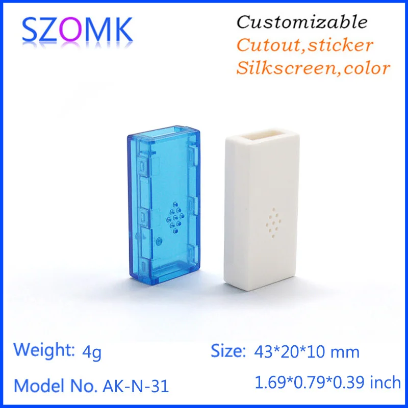 szomk diy box plastic usb stick enclosure plastic box for electronics project flash drive small project box electronics outlet enclosure switch box (2).jpg