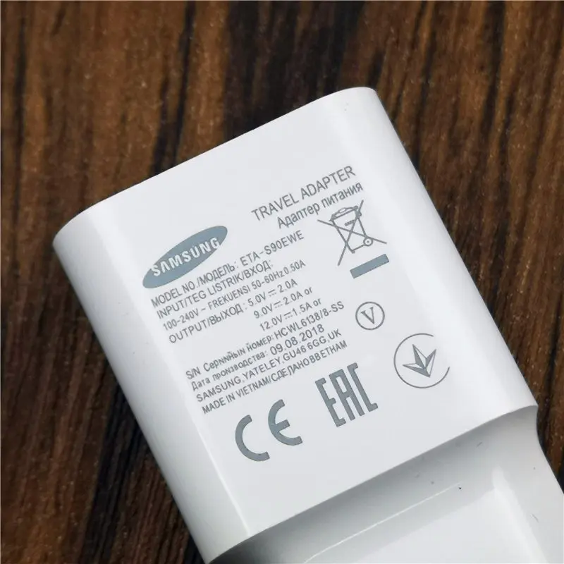 Samsung Galaxy Usb Charger Original Adaptive fast charge Travel adapter For a8 a6 2017 a5 Note 4 5 J5 J7 S6 S7 edge