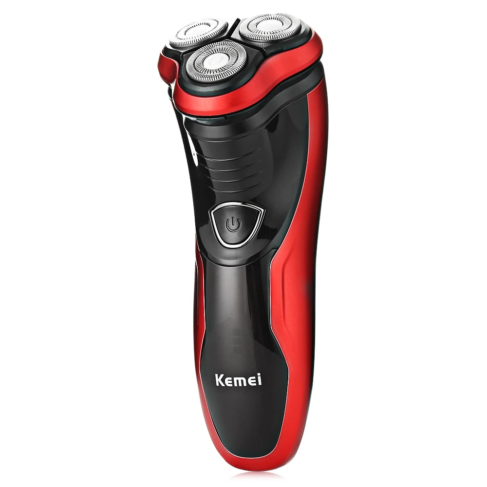 

Kemei KM - 9013 Men Electric Shaver 3 Floating Heads Shaver Wet Dry Washable Electric Razor Waterproof Washable Beard Shaver
