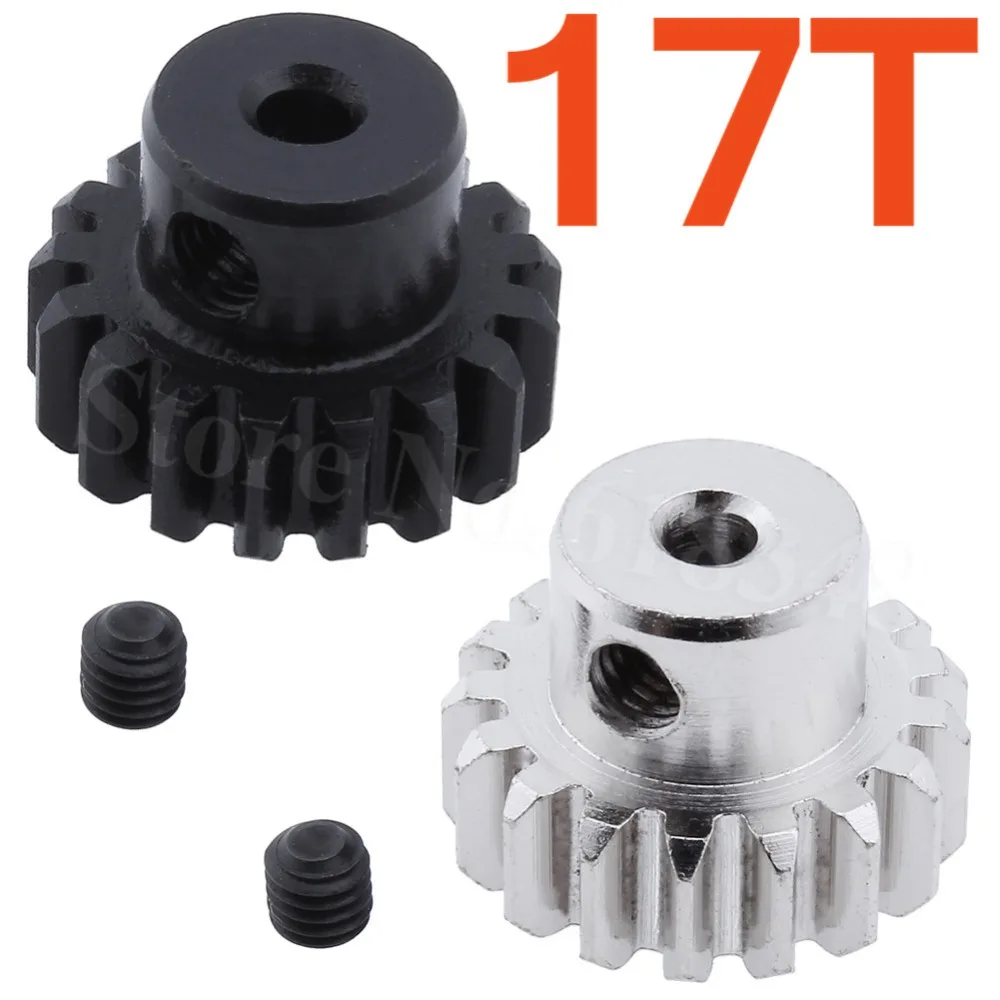 

For WLtoys A949 RC Car Parts 17T Teeth Metal Motor Pinion Gear 1/18 Off Road Buggy Upgrades