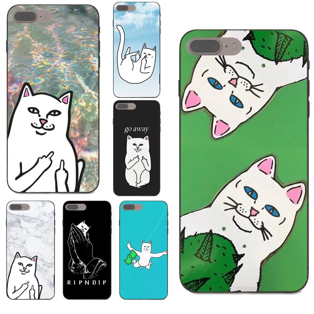 Мягкие чехлы для Huawei Honor 5A 6A 6C 7A 7C 7X 8A 8C 8X 9 10 P8 P9 P10 P20 P30 Mini Lite Plus Finger Cat