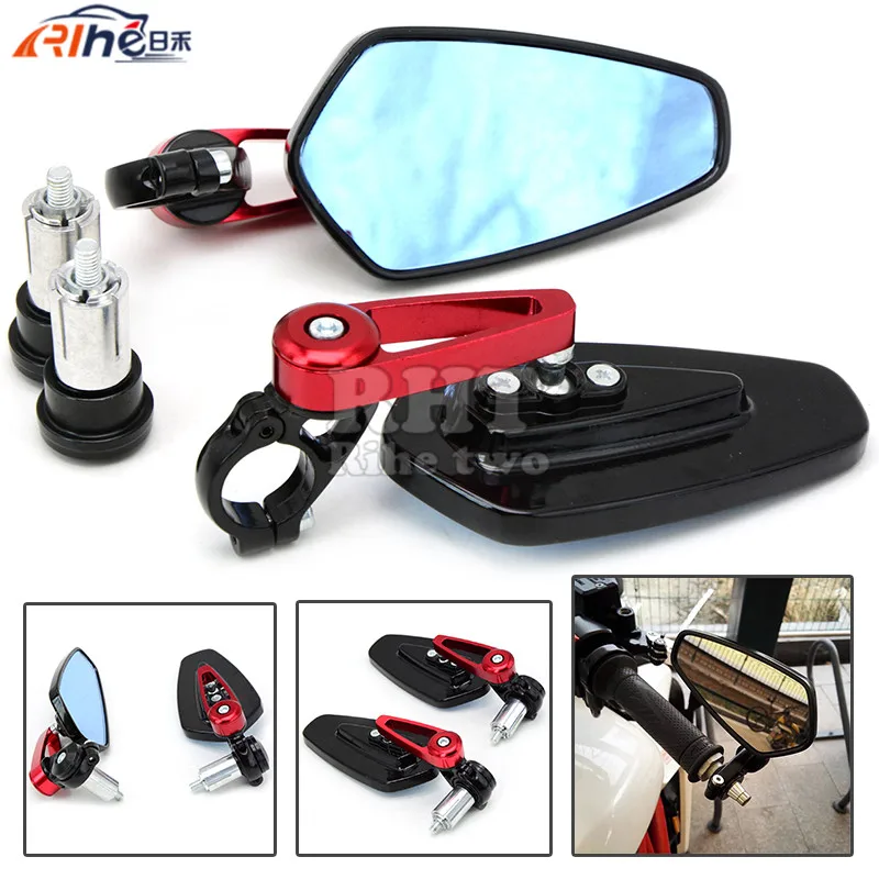 7/8 "22mm handle bar Sport Bike Motorcycle Mirror Motorcycle Bar End Mirror Side Mirror for