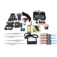 F14893-H DIY RC Дрон Квадрокоптер RTF с X4M380L каркасный комплект QQ Super FS-i6 TX