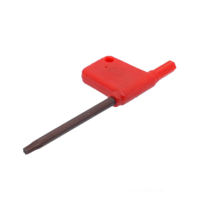 T5-T20 Screw key red flag keys of clubs wrench Plum hexagonal wrench For cnc machine parts cnc machine wrench