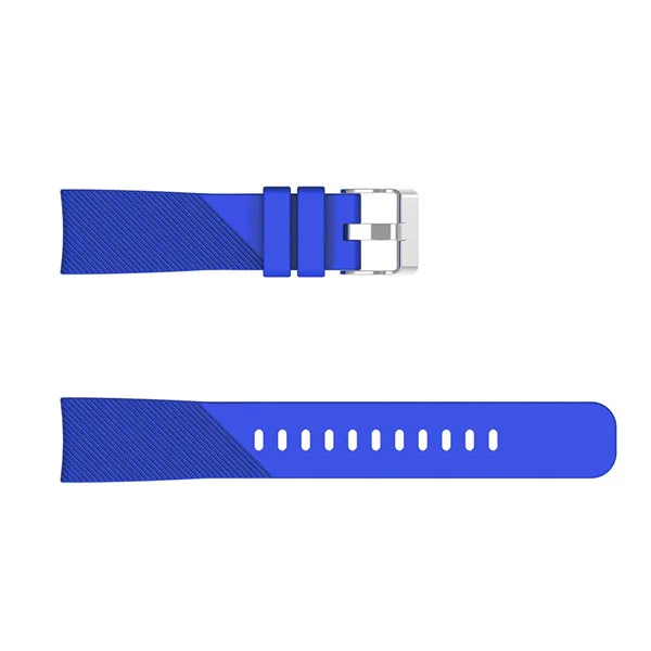Новинка, мягкий силиконовый ремешок для часов, сменный ремешок для samsung Galaxy Watch, 42 мм, SM-R810, ремешок на запястье, умные часы, браслет, браслет - Цвет ремешка: Pin blue